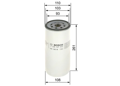 Filtro olio per - volvo, renault