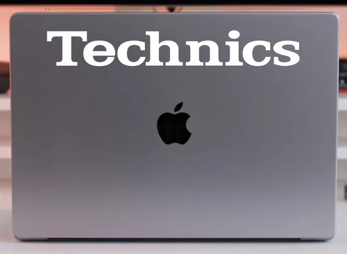 Technics music decal adesivo - technics,