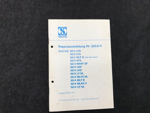 Manuale riparazione sachs - riparazione, 50/3