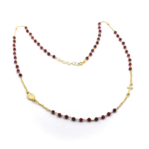 Collana rosario oro - oro, giallo