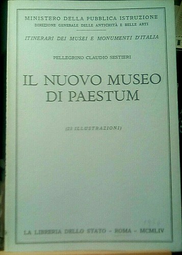 Nuovo museo paestum - il, di