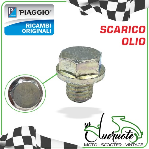 Tappo scarico olio motore - tappo,