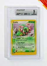 Pokemon BGS 9 Cradily #3 Holo