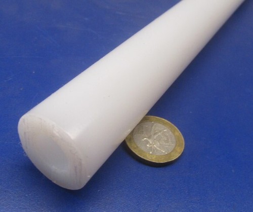 Tubo tondo bianco uhmw - tubo,