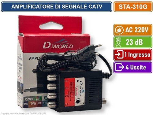 Amplificatore segnale tv - amplificatore, di