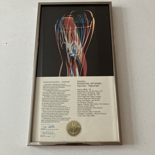 1972 clio awards televisione - 1972,