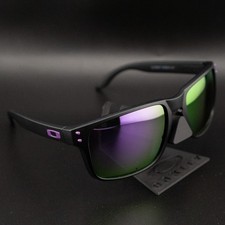 NUOVI occhiali da sole Oakley Holbrook XL polarizzati P neri neri/giada viola/5XL
