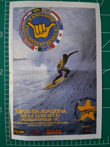 1987 surf sticker card - 1987,