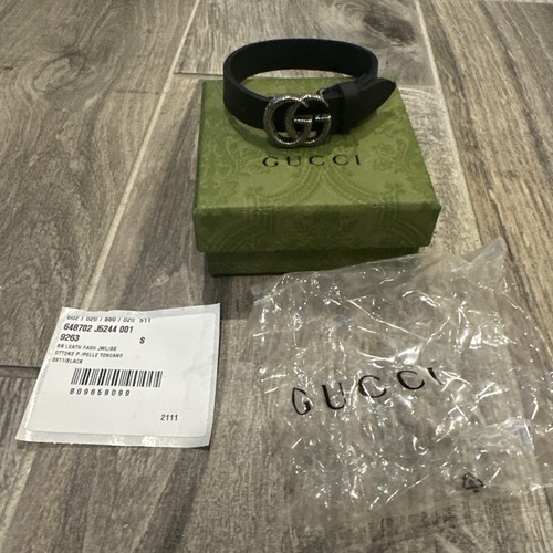 Bracciale gucci inciso doppio - bracciale,