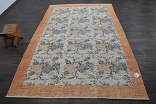 Tappeto vintage turco Oushak