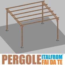 Pergola in Legno Impregnato