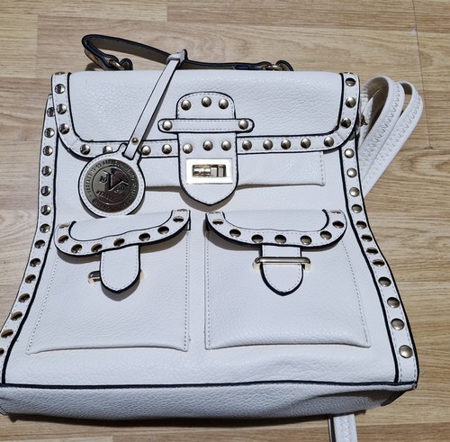 Borsa bianca media versace - bianca,