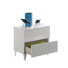 Comodino 2 cassetti 50 X 34 X