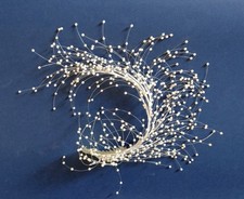 Pettine per Capelli Perline Accessorio da Sposa Diadema Matrimonio