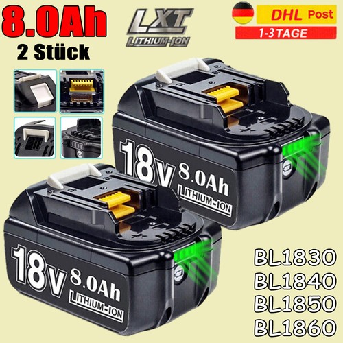 Batterie 8000 mah bl1860 - batterie,