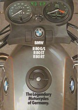 Brochure Moto BMW R80 G/S