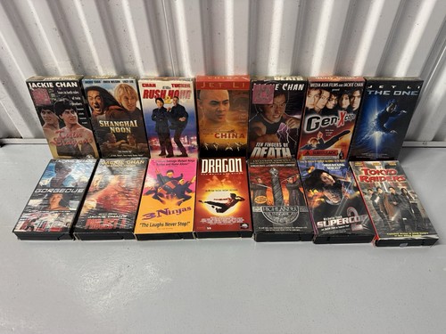 Classic action vhs tapes - classic,