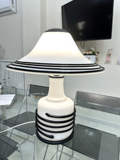 LAMPADA TAVOLO VETRO OPALINE