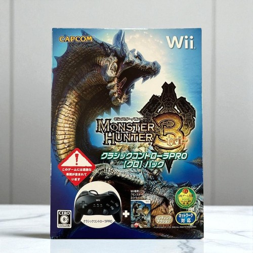 Nintendo wii monster hunter - hunter, g