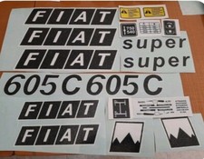 Kit adesivi decalcomanie fiat - decalcomanie,