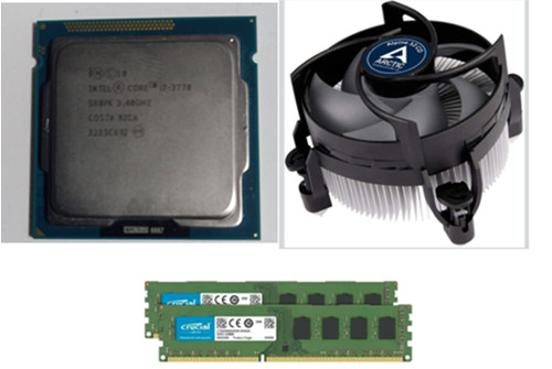 Combo cpu 3770 - 3,40, ghz