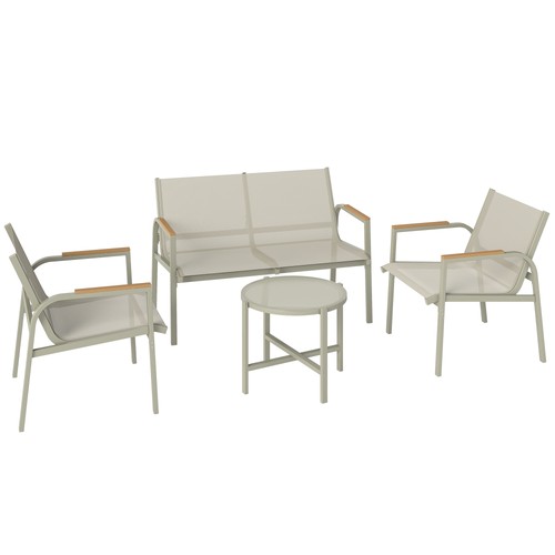 Set divano esterno - set, con