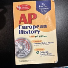 AP EUROPEAN HISTORY W/-ROM