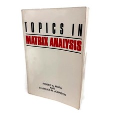 Topics in Matrix Analysis by