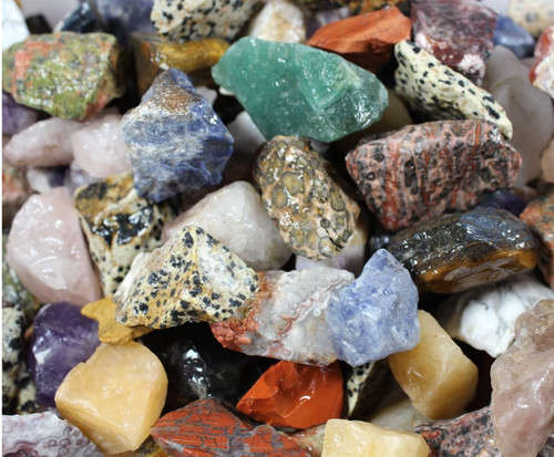 Mix assortito rocce grezze - rocce,