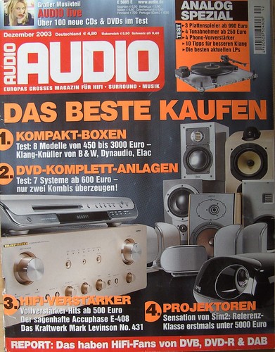 Audio accuphase e 408 - 12/03, e-408
