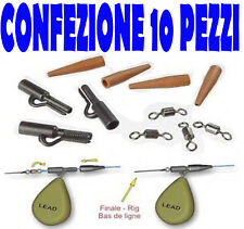 piombo carpfishing aggancio piombo girella carp fishing attacco per piombo carpa