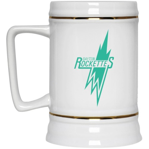 Dayton rockettes beer stein - stein, 22