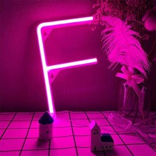 Lettere rosa Led segni al neon