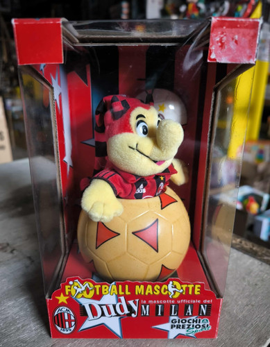 Dudy mascotte milan perluche - mascotte,