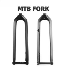 Forcelle rigide carbonio mountain bike asse passante 15*100mm MTB forcelle rigide ricambi