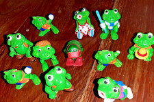 11  PEZZI  Sorpresine Kinder RANOPLA Rane 1993 Vintage Anni 90 FERRERO