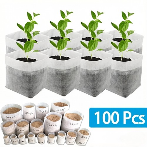 100x sacchetti biodegradabili - sacchetti,