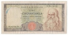 50000 lire leonardo decr - leonardo, 19