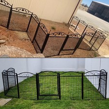 Cuccia per cuccioli recinzione