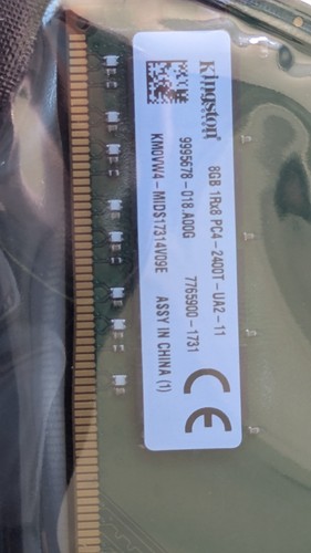 Kingston 2400 mhz 288 pin - 2400,