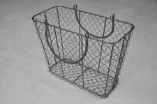 Vintage Wire Metal Basket +
