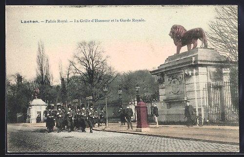 Cpa laeken palais royal la - cpa, laeken,