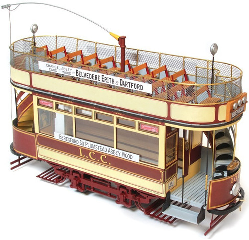 Kit modellino tram due - modellino,