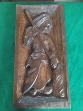 Old Bas-Relief-Hand Carved