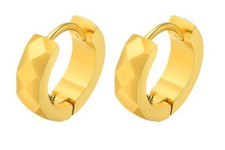 ORECCHINI UOMO DONNA UNISEX CON GEOMETRIE ACCIAIO INOSSIDABILE