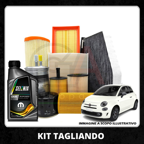 Kit tagliando fiat 500 3 - kit,