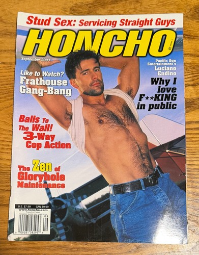 Vintage honcho magazine sept - vintage,