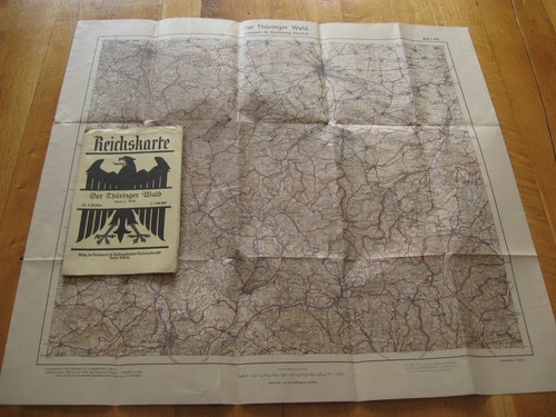 Vecchia mappa reichskarte - mappa, der