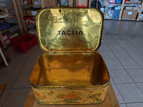 Rara scatola latta - scatola, caramelle