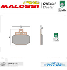 PASTIGLIE FRENO MALOSSI POST